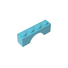 Brick Arch 1 x 4 #3659 Brick Arch 1 x 4 #3659 - 46-Medium Azure Lego Block Sets Alternative