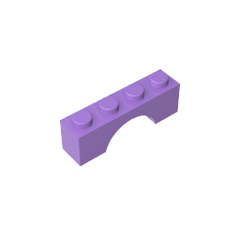 Brick Arch 1 x 4 #3659 Brick Arch 1 x 4 #3659 - 62-Medium Lavender Lego Block Sets Alternative