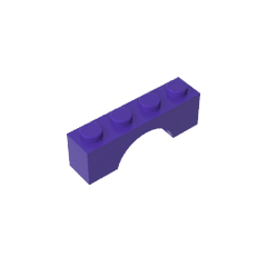 Brick Arch 1 x 4 #3659 Brick Arch 1 x 4 #3659 - 60-Dark Purple Lego Block Sets Alternative
