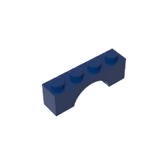 Brick Arch 1 x 4 #3659 Brick Arch 1 x 4 #3659 - 55-Dark Blue Lego Block Sets Alternative
