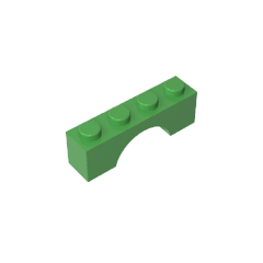 Brick Arch 1 x 4 #3659 Brick Arch 1 x 4 #3659 - 43-Bright Green Lego Block Sets Alternative