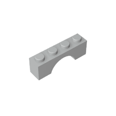 Brick Arch 1 x 4 #3659 Brick Arch 1 x 4 #3659 - 71-Light Bluish Gray Lego Block Sets Alternative