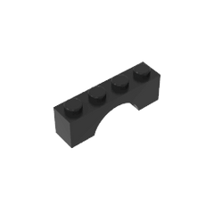 Brick Arch 1 x 4 #3659 Brick Arch 1 x 4 #3659 - 80-Black Lego Block Sets Alternative