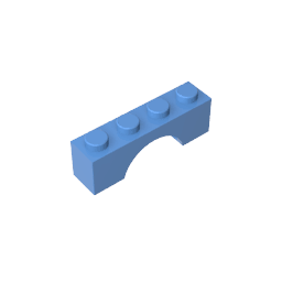 Brick Arch 1 x 4 #3659 Brick Arch 1 x 4 #3659 - 52-Medium Blue Lego Block Sets Alternative