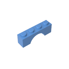 Brick Arch 1 x 4 #3659 Brick Arch 1 x 4 #3659 - 52-Medium Blue Lego Block Sets Alternative
