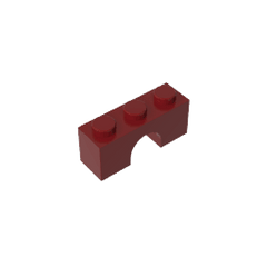 Brick Arch 1 x 3 #4490 Brick Arch 1 x 3 #4490 - 14-Dark Red Lego Block Sets Alternative