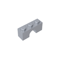 Brick Arch 1 x 3 #4490 Brick Arch 1 x 3 #4490 - 73-Flat Silver Lego Block Sets Alternative