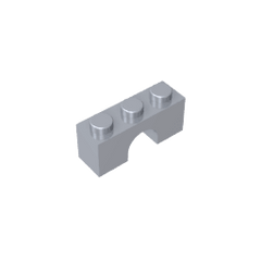 Brick Arch 1 x 3 #4490 Brick Arch 1 x 3 #4490 - 73-Flat Silver Lego Block Sets Alternative