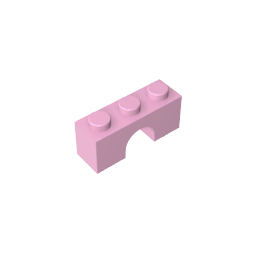 Brick Arch 1 x 3 #4490 Brick Arch 1 x 3 #4490 - 11-Bright Pink Lego Block Sets Alternative