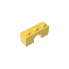 Brick Arch 1 x 3 #4490 Brick Arch 1 x 3 #4490 - 30-Yellow Lego Block Sets Alternative