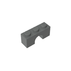 Brick Arch 1 x 3 #4490 Brick Arch 1 x 3 #4490 - 72-Dark Bluish Gray Lego Block Sets Alternative