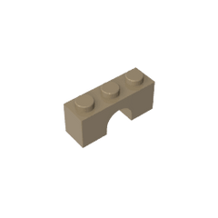Brick Arch 1 x 3 #4490 Brick Arch 1 x 3 #4490 - 34-Dark Tan Lego Block Sets Alternative