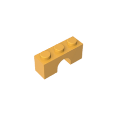 Brick Arch 1 x 3 #4490 Brick Arch 1 x 3 #4490 - 36-Bright Light Orange Lego Block Sets Alternative