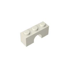 Brick Arch 1 x 3 #4490 Brick Arch 1 x 3 #4490 - 90-White Lego Block Sets Alternative