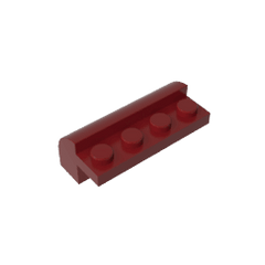 Brick Curved 2 x 4 x 1 1/3 with Curved Top #6081 Brick Curved 2 x 4 x 1 1/3 with Curved Top #6081 - 14-Dark Red Lego Block Sets Alternative