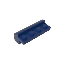Brick Curved 2 x 4 x 1 1/3 with Curved Top #6081 Brick Curved 2 x 4 x 1 1/3 with Curved Top #6081 - 55-Dark Blue Lego Block Sets Alternative