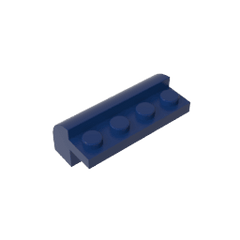Brick Curved 2 x 4 x 1 1/3 with Curved Top #6081 Brick Curved 2 x 4 x 1 1/3 with Curved Top #6081 - 55-Dark Blue Lego Block Sets Alternative