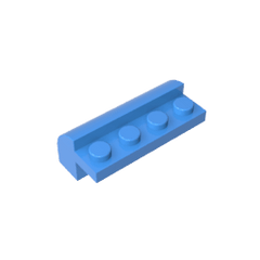 Brick Curved 2 x 4 x 1 1/3 with Curved Top #6081 Brick Curved 2 x 4 x 1 1/3 with Curved Top #6081 - 51-Dark Azure Lego Block Sets Alternative