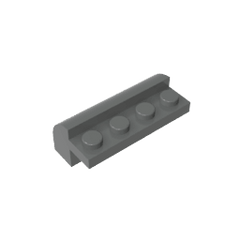 Brick Curved 2 x 4 x 1 1/3 with Curved Top #6081 Brick Curved 2 x 4 x 1 1/3 with Curved Top #6081 - 72-Dark Bluish Gray Lego Block Sets Alternative