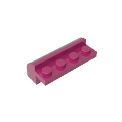 Brick Curved 2 x 4 x 1 1/3 with Curved Top #6081 Brick Curved 2 x 4 x 1 1/3 with Curved Top #6081 - 13-Magenta Lego Block Sets Alternative
