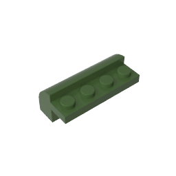 Brick Curved 2 x 4 x 1 1/3 with Curved Top #6081 Brick Curved 2 x 4 x 1 1/3 with Curved Top #6081 - 41-Tarmac Lego Block Sets Alternative
