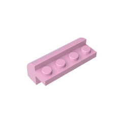 Brick Curved 2 x 4 x 1 1/3 with Curved Top #6081 Brick Curved 2 x 4 x 1 1/3 with Curved Top #6081 - 11-Bright Pink Lego Block Sets Alternative
