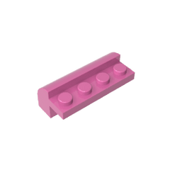 Brick Curved 2 x 4 x 1 1/3 with Curved Top #6081 Brick Curved 2 x 4 x 1 1/3 with Curved Top #6081 - 12-Dark Pink Lego Block Sets Alternative