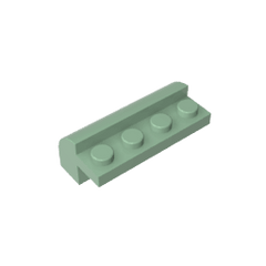 Brick Curved 2 x 4 x 1 1/3 with Curved Top #6081 Brick Curved 2 x 4 x 1 1/3 with Curved Top #6081 - 48-Sand Green Lego Block Sets Alternative