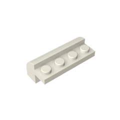 Brick Curved 2 x 4 x 1 1/3 with Curved Top #6081 Brick Curved 2 x 4 x 1 1/3 with Curved Top #6081 - 90-White Lego Block Sets Alternative
