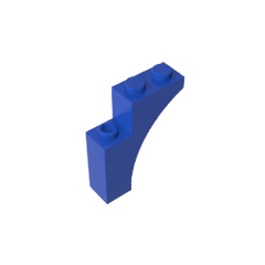 Brick Arch 1 x 3 x 3 [Gothic] #13965 Brick Arch 1 x 3 x 3 [Gothic] #13965 - 50-Blue Lego Block Sets Alternative