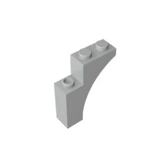 Brick Arch 1 x 3 x 3 [Gothic] #13965 Brick Arch 1 x 3 x 3 [Gothic] #13965 - 71-Light Bluish Gray Lego Block Sets Alternative