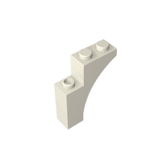 Brick Arch 1 x 3 x 3 [Gothic] #13965 Brick Arch 1 x 3 x 3 [Gothic] #13965 - 90-White Lego Block Sets Alternative