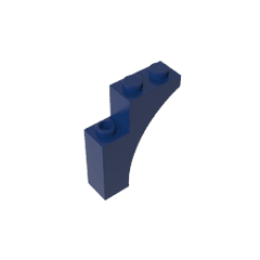 Brick Arch 1 x 3 x 3 [Gothic] #13965 Brick Arch 1 x 3 x 3 [Gothic] #13965 - 55-Dark Blue Lego Block Sets Alternative