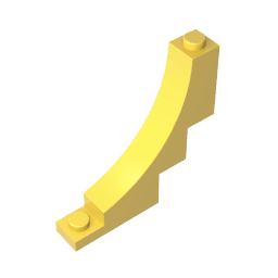 Brick Arch 1 x 5 x 4 Inverted #30099 Brick Arch 1 x 5 x 4 Inverted #30099 - 30-Yellow Lego Block Sets Alternative