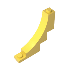Brick Arch 1 x 5 x 4 Inverted #30099 Brick Arch 1 x 5 x 4 Inverted #30099 - 30-Yellow Lego Block Sets Alternative
