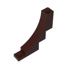 Brick Arch 1 x 5 x 4 Inverted #30099 Brick Arch 1 x 5 x 4 Inverted #30099 - 82-Dark Brown Lego Block Sets Alternative