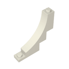 Brick Arch 1 x 5 x 4 Inverted #30099 Brick Arch 1 x 5 x 4 Inverted #30099 - 90-White Lego Block Sets Alternative