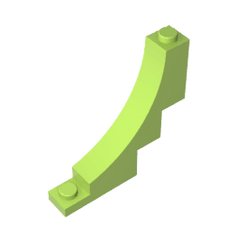 Brick Arch 1 x 5 x 4 Inverted #30099 Brick Arch 1 x 5 x 4 Inverted #30099 - 42-Lime Lego Block Sets Alternative