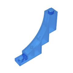 Brick Arch 1 x 5 x 4 Inverted #30099 Brick Arch 1 x 5 x 4 Inverted #30099 - 150-Trans Dark Blue Lego Block Sets Alternative
