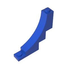 Brick Arch 1 x 5 x 4 Inverted #30099 Brick Arch 1 x 5 x 4 Inverted #30099 - 50-Blue Lego Block Sets Alternative