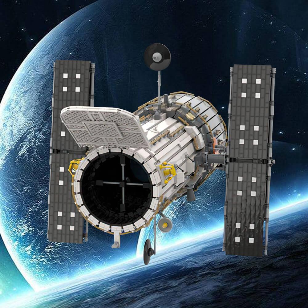 5027PCS Hubble Space Telescope 1:25 Scale MOC Building Block Bricks |MocPixel 5027PCS Hubble Space Telescope 1:25 Scale MOC Building Block Bricks |MocPixel - Default Title Lego Block Sets Alternative