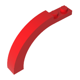 Brick Arch 1 x 6 x 3 1/3 Curved Top #15967 Brick Arch 1 x 6 x 3 1/3 Curved Top #15967 - 10-Red Lego Block Sets Alternative