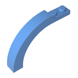 Brick Arch 1 x 6 x 3 1/3 Curved Top #15967 Brick Arch 1 x 6 x 3 1/3 Curved Top #15967 - 52-Medium Blue Lego Block Sets Alternative