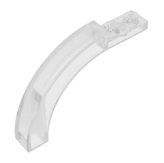 Brick Arch 1 x 6 x 3 1/3 Curved Top #15967 Brick Arch 1 x 6 x 3 1/3 Curved Top #15967 - 180-Trans Clear Lego Block Sets Alternative