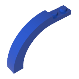 Brick Arch 1 x 6 x 3 1/3 Curved Top #15967 Brick Arch 1 x 6 x 3 1/3 Curved Top #15967 - 50-Blue Lego Block Sets Alternative