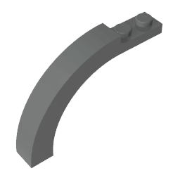 Brick Arch 1 x 6 x 3 1/3 Curved Top #15967 Brick Arch 1 x 6 x 3 1/3 Curved Top #15967 - 72-Dark Bluish Gray Lego Block Sets Alternative