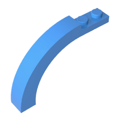 Brick Arch 1 x 6 x 3 1/3 Curved Top #15967 Brick Arch 1 x 6 x 3 1/3 Curved Top #15967 - 51-Dark Azure Lego Block Sets Alternative