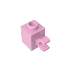 Brick Special 1 x 1 with Clip Horizontal #60476 Brick Special 1 x 1 with Clip Horizontal #60476 - 11-Bright Pink Lego Block Sets Alternative