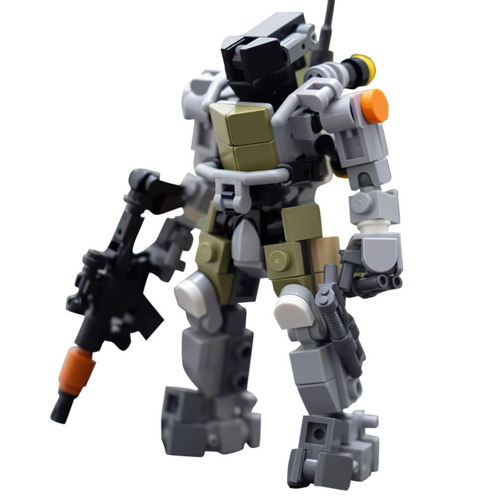 164PCS Rapid Response /156PCS Mechanised Marine Suit MOC Building Block Bricks |MocPixel 164PCS Rapid Response /156PCS Mechanised Marine Suit MOC Building Block Bricks |MocPixel - Rapid Response Suit Lego Block Sets Alternative