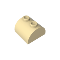 Brick Curved 2 x 2 with Two Top Studs #30165 Brick Curved 2 x 2 with Two Top Studs #30165 - 31-Tan Lego Block Sets Alternative